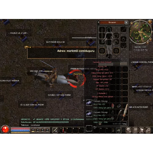  +8 CENNET KOLYE 1.5K HP 10 KRİT